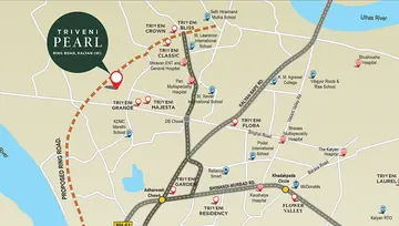 Location of Triveni Pearl - Image 262429