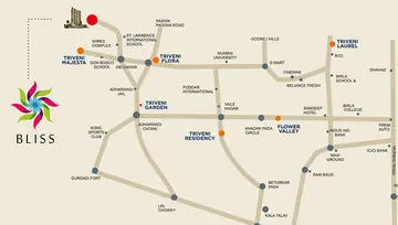 Location of Triveni Dynamic Ultima Bliss - Image 262414
