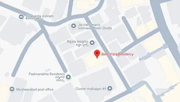 Location of Shanta Sriram Meena Residency - Image 231682
