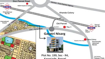 Location of Dubey Gayatri Nisarg - Image 120121