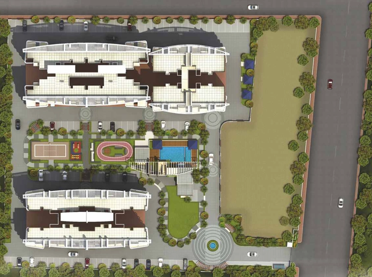 Master Plan of Tirupati Kashi Ganga in Dhanori, Pune - Image 279256