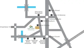 Location of PM Oak View Residency - Image 119965