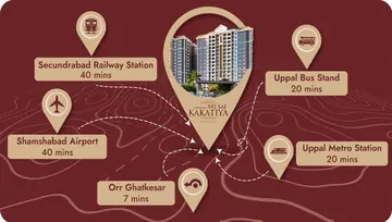Location of Hariharas Sri Sai Kakatiya - Image 230040