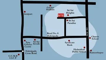 Location of Sri Sai Pragathi Pride - Image 230058