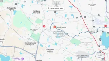 Location of Sri Sai Orchid - Image 236577