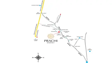 Location of Sanchti Prachi Residency - Image 279280