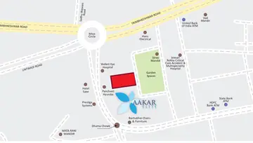 Location of Aakar Elite - Image 229876