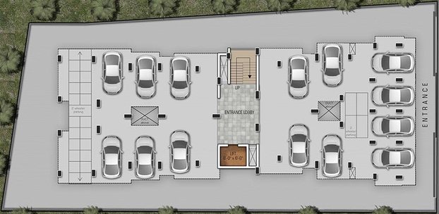 Master Plan of Aakar Elite in Tidke Colony, Nashik - Image 229877