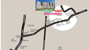 Location of Akruthi Srinivasam - Image 228047