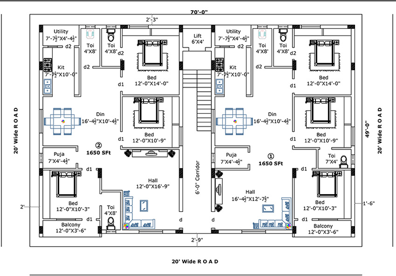 Master Plan of Akruthi Vishnu Nivas in Nizampet, Hyderabad - Image 228080