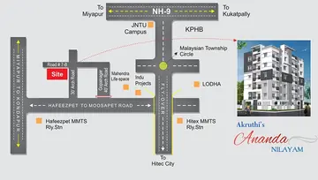 Location of Akruthi Ananda Nilayam - Image 228002