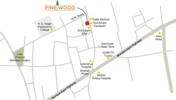 Location of Kanaklaxmi Pinewood - Image 229370