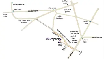 Location of Kanaklaxmi Wind Space - Image 229390