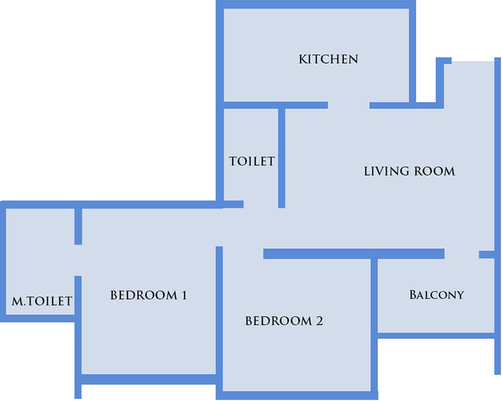 2 BHK Flat in Akruthi Krishnaveni Arcade in Nizampet, Hyderabad - Image 834698
