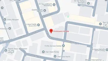 Location of Akruthi Krishnaveni Arcade - Image 228013
