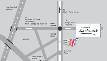 Location of Gayatrree Landmark 2 - Image 119796