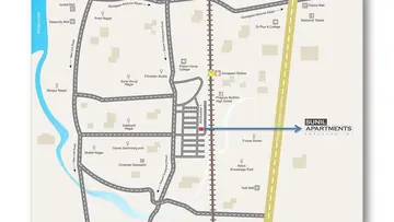 Location of Gurukrupa Sunil Apartment - Image 333005