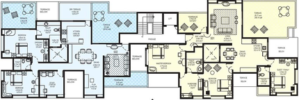 Floor Plan of Truspace Concord Pakhar in Erandwane, Pune - Image 227986