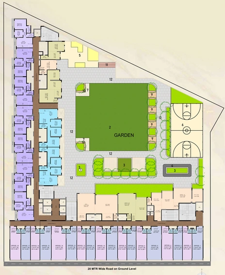 Master Plan of Neelsidhi Ballarat in Panvel, Navi Mumbai - Image 119790