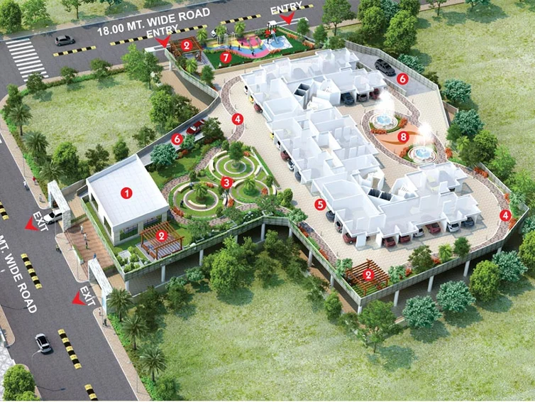 Master Plan of Salasar Woods in Mira Road East, Thane - Image 251114
