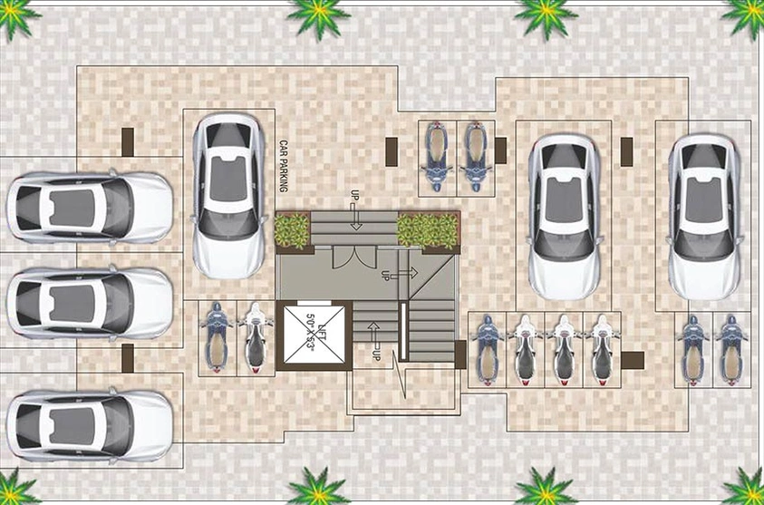 Master Plan of Harshal Sai Chaya Residency in Gangapur Road, Nashik - Image 229256