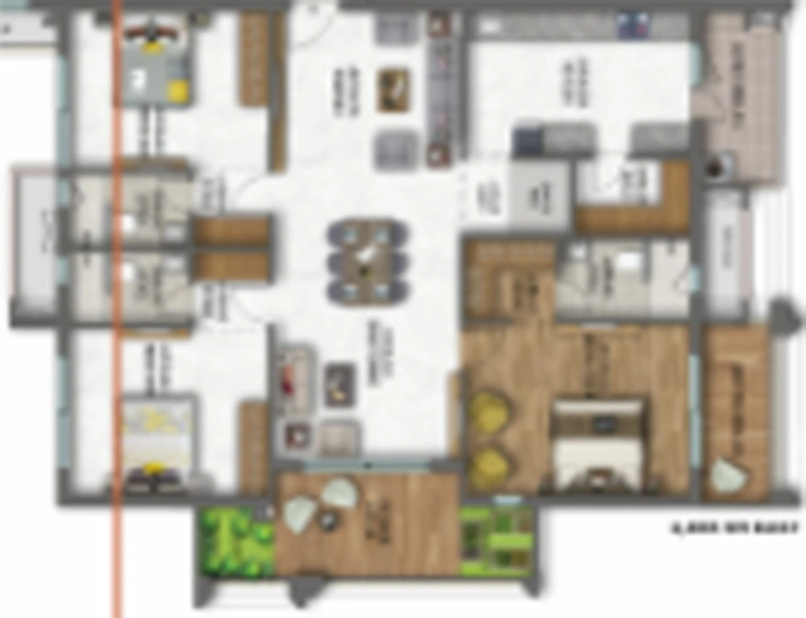 3 BHK Flat in Vaishnavi Advaitha in Jillalguda, Hyderabad - Image 835586