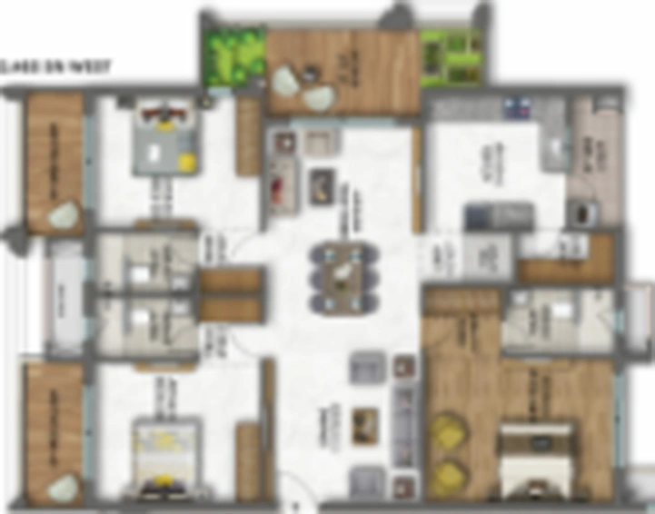 3 BHK Flat in Vaishnavi Advaitha in Jillalguda, Hyderabad - Image 835587