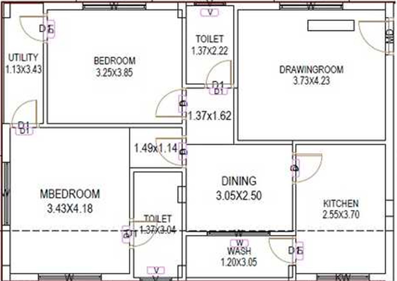 2.5 BHK Flat in Vaishnavi Soudha in Bairamalguda, Hyderabad - Image 836435