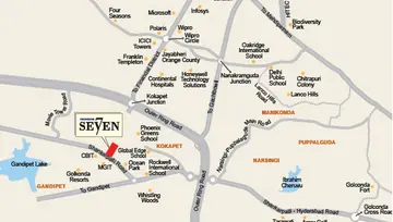 Location of Jaswitha Frontline Seven - Image 236721