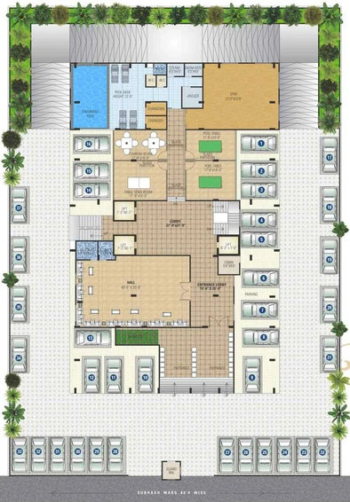 Master Plan of SDC Ashok Millborn in C Scheme, Jaipur - Image 127904