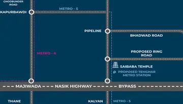 Location of Vidisha Shambhu Shankar Residency - Image 120053