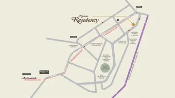 Location of Naman Residency - Image 329112