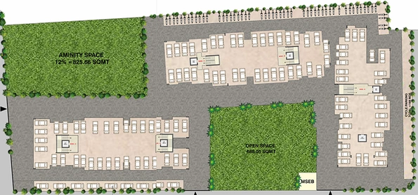 Master Plan of Giri Palm Residency in Deolali Gaon, Nashik - Image 229993