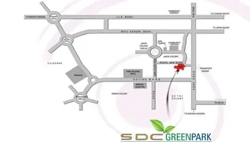 Location of SDC Green Park - Image 127894