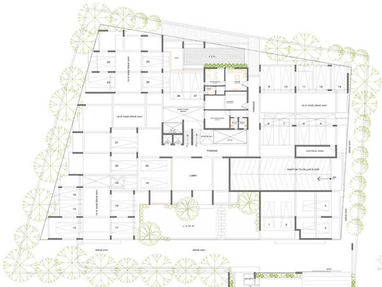 Master Plan of Manbhum Kakatiya in Habsiguda, Hyderabad - Image 227263