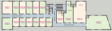 Floor Plan of Prasun Savoy Corner in Dhanori, Pune - Image 311230