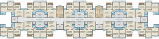 Floor Plan of Arihant Anant in Taloja, Navi Mumbai - Image 36147