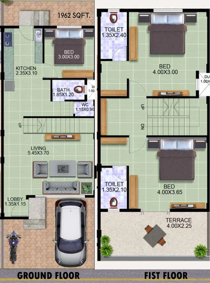 3 BHK House/Villa in Rohan Cherry Homes in Indira Nagar, Nashik - Image 835451