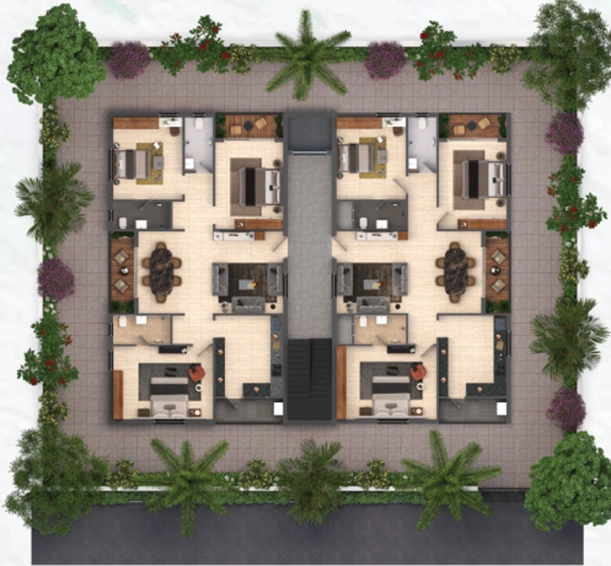 Master Plan of Gk Tranquil in Alwal, Hyderabad - Image 237210