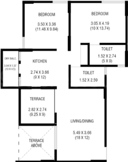 2 BHK Flat in ARV Imperia in Pisoli, Pune - Image 771222