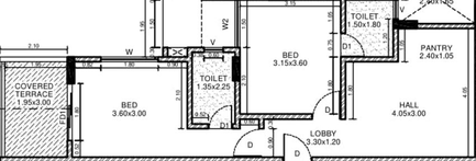 2 BHK Flat in Rohan Divine Nature Homes in Trimbak, Nashik - Image 835459