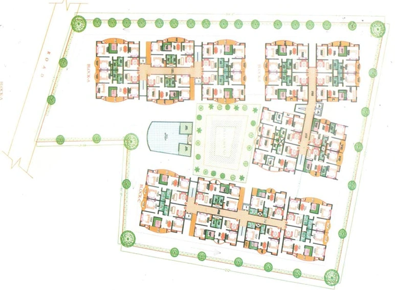Master Plan of Deep Dream Jewel in Saguna More, Patna - Image 246171