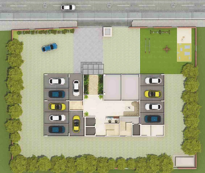 Master Plan of Amar Boston in Erandwane, Pune - Image 281458