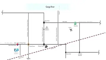 Location of Anshul H2O City Phase 3 - Image 245285