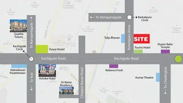 Location of Pranavas Gokuldham - Image 237236