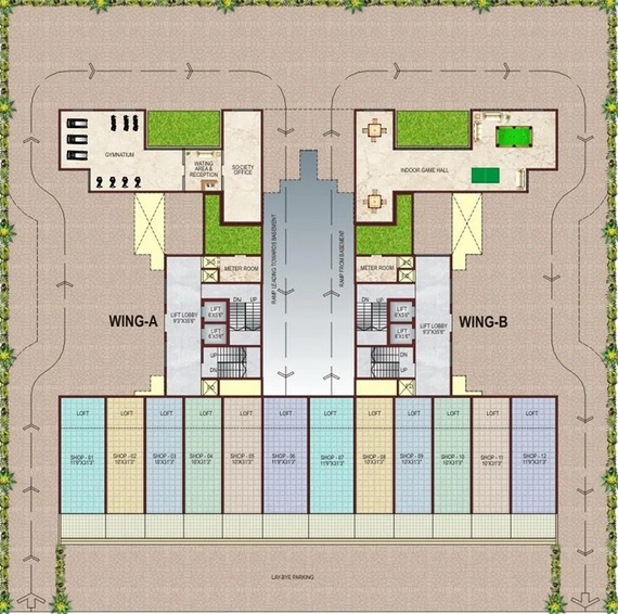 Master Plan of Lakhani Exotica in Ulwe, Navi Mumbai - Image 246531
