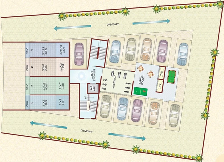 Master Plan of Lakhani Oasis in Ulwe, Navi Mumbai - Image 246363
