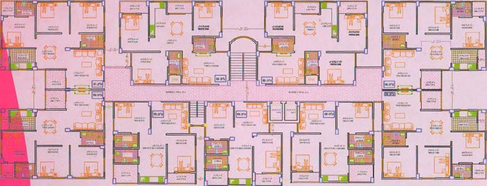 Floor Plan of Winsome Regency Phase 1 in Khagaul Road, Patna - Image 246965