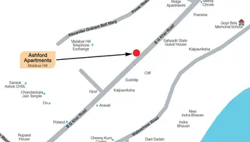Location of Ashford Apartments - Image 256313
