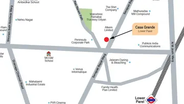 Location of Ashford Casa Grande - Image 256327